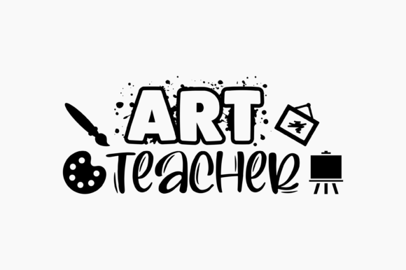 Art Teacher: Graphics for Crafts and Creative Marketing