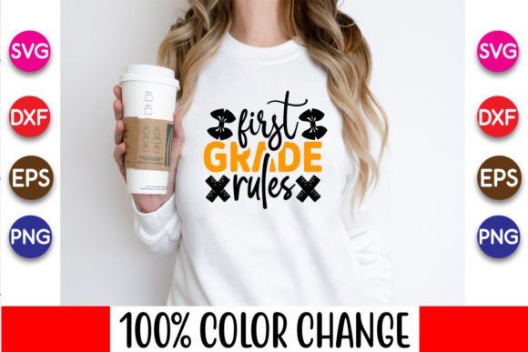 First Grade Rules Svg: Graphics and Crafts for Branding