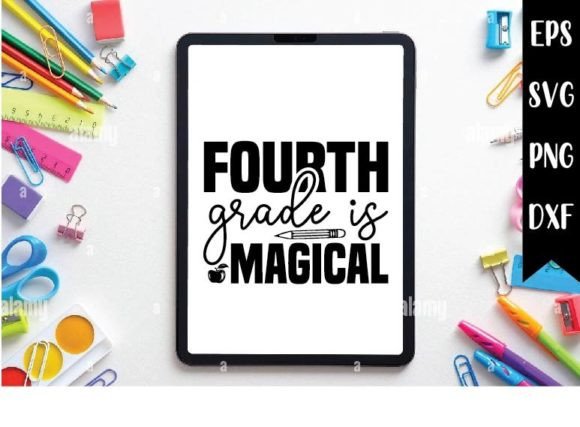 Fourth Grade is Magical SVG Design