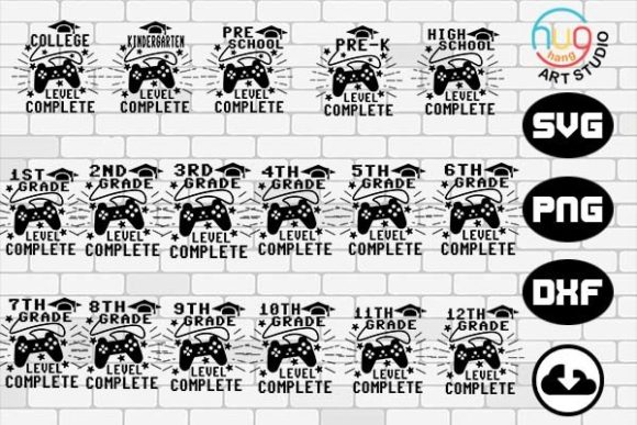 Grade Level Complete Svg Bundle: Graphics and Crafts