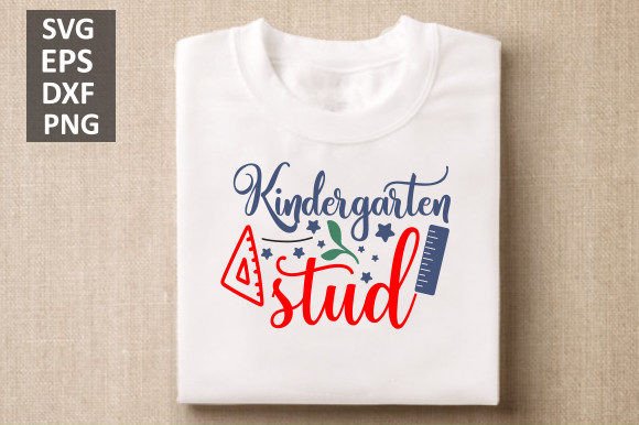 Kindergarten Stud Svg Design: Graphics and Crafts for Branding
