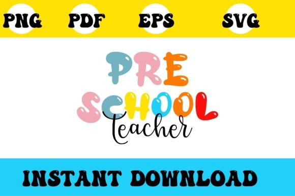 Preschool Teacher,Funny Teacher Shirt Graphics and Crafts