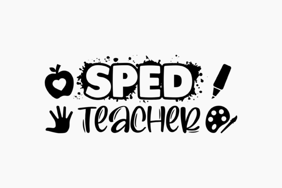 SPED Teacher Graphics: A Versatile Design Asset for Local Business Branding