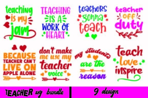 TEACHER 9 DESIGN SVG BUNDLE Review: Real-World Embroidery Performance
