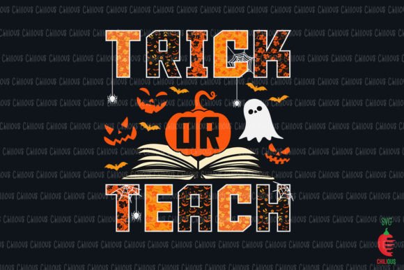 Trick or Teach: Halloween Teacher Graphics for Crafts